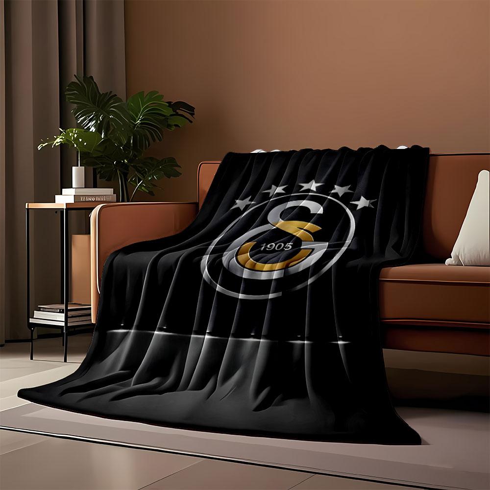 Galatasaray Logo Blanket Print Blanket Soft and Cozy Perfect for the Living Room Bed Sofa or a Nap,gift