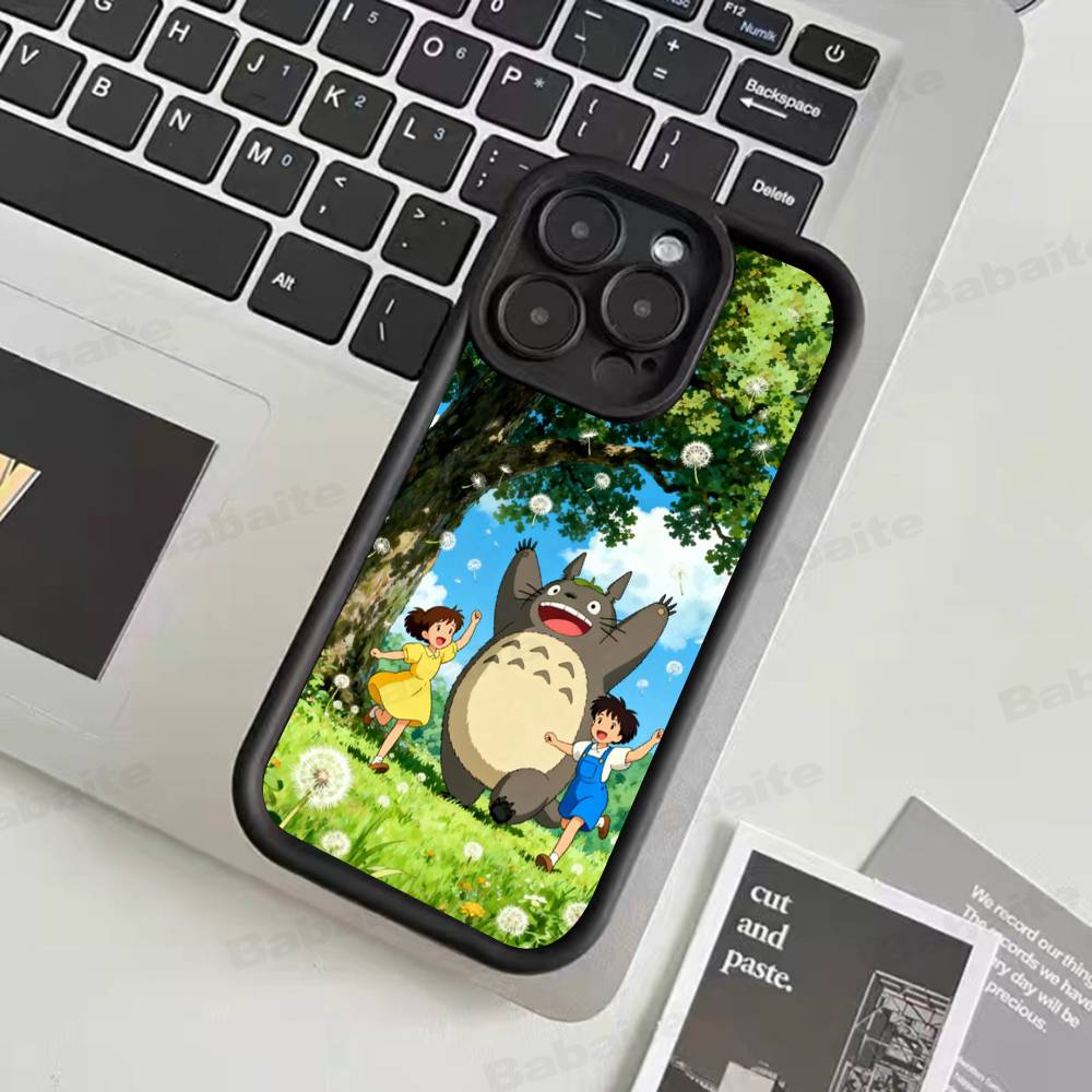 

Cute T-Totoroes For iPhone 17 16 15 14 13 12 11 Pro Max Plus Phone Case Covers iPhone 13 pro