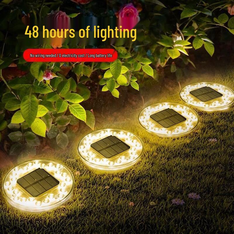 TLXT Solar Powered Garden Lawn Lamp