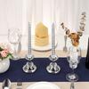 1Pc Stylish Metal Candle Holders Classic Taper Candle Stands for Table Settings, Home Decoration Gift for Hosts And Homeowners, Candles Not Included