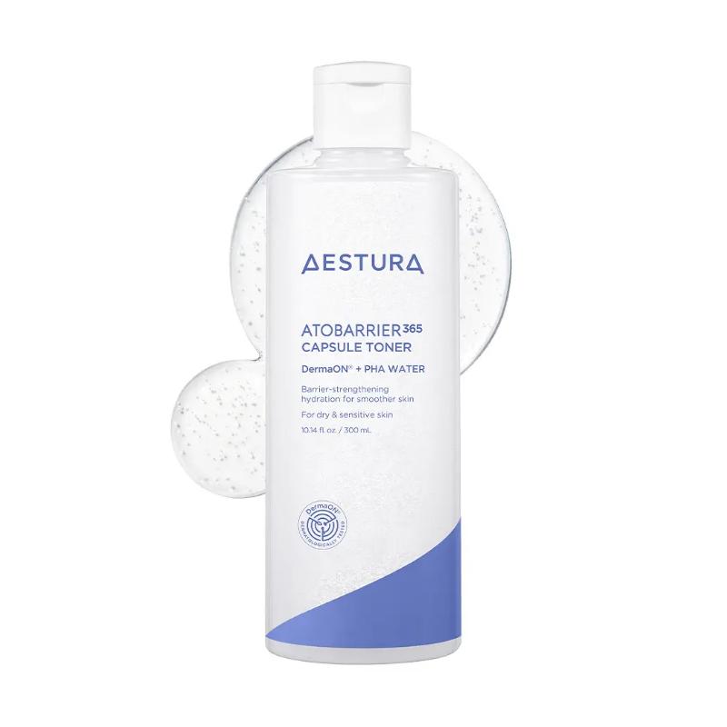 

[AESTURA] Atobarrier 365 Capsule Toner (300ml) - Deep Hydration & Ceramide Barrier Recharge