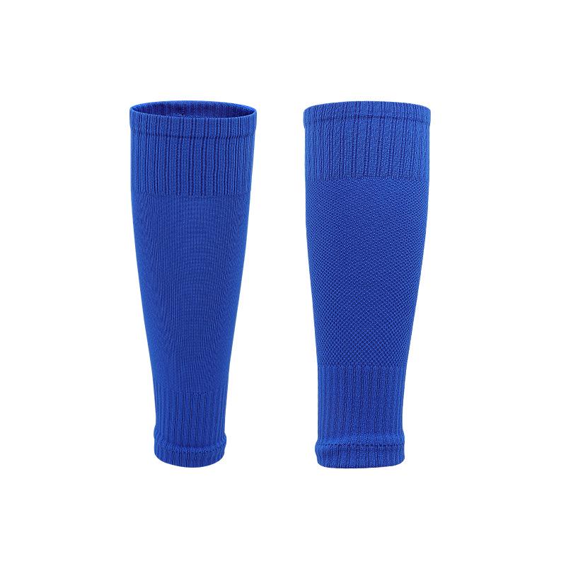 Solid Color Adult Compression Shin Guards & Leg Sleeves for Football, Running, and Cycling