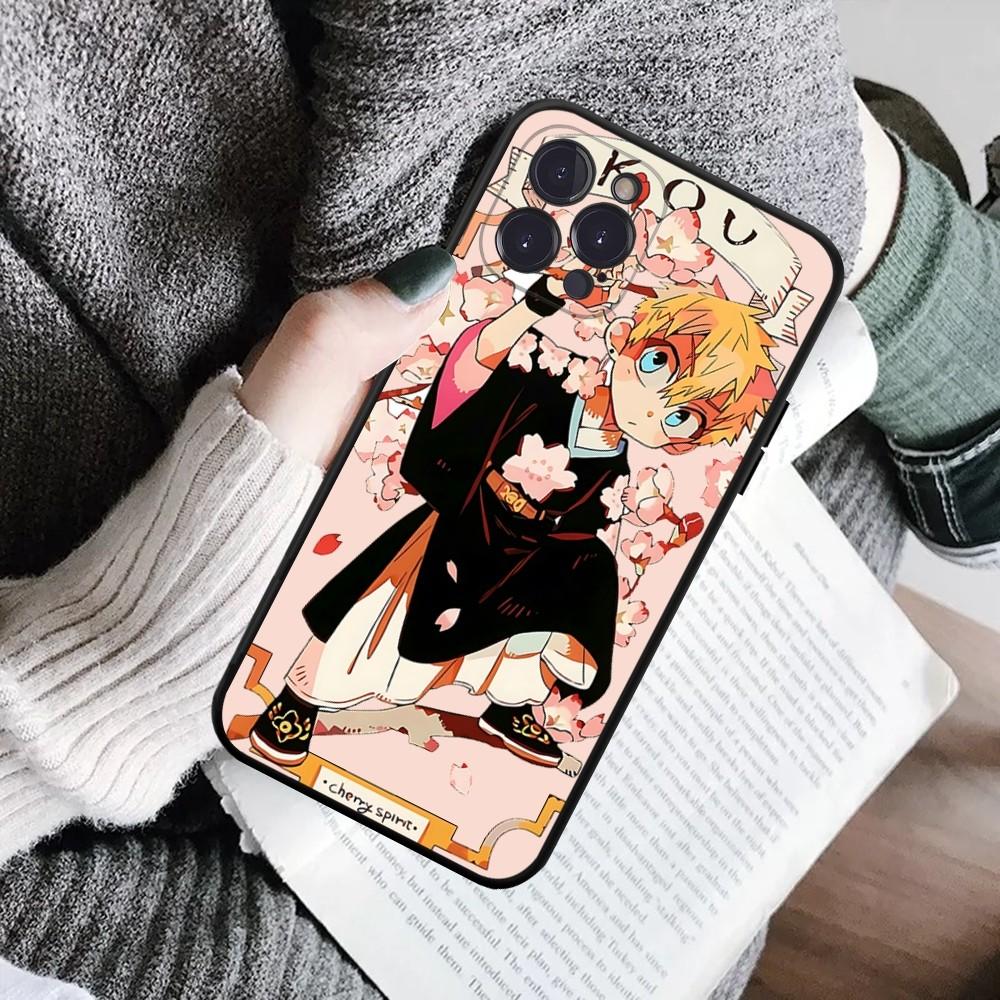 Toilet Bound Hanako Kun Phone Case For IPhone 16 15 8 7 6 6S Plus X SE XR XS 14 11 12 13 Mini Pro Max Mobile Case