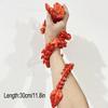 3D Printed Horned Dragon Joints Movable Dragon Simulation Animal Model Toy Cute Figurine Ornament Creative Desktop Decor