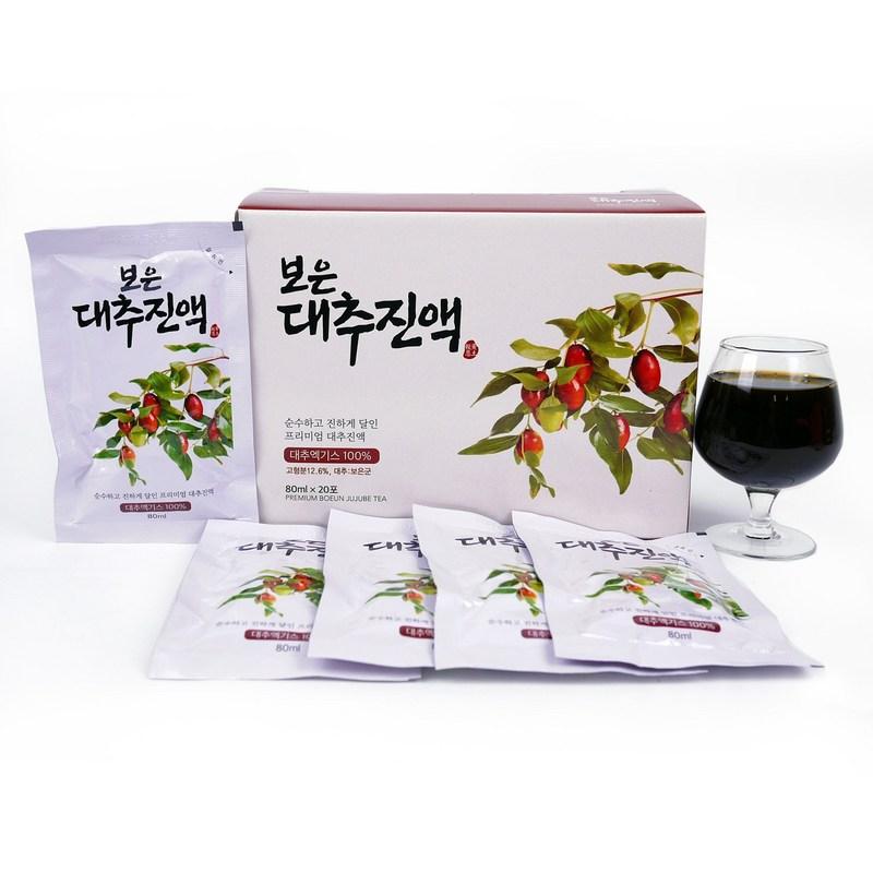 Gurokwon Boeun Jujube Extract Jujube Juice 80ml x 20 Packets Jujube Tea Other Health Juice