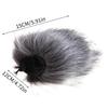 Black Sponge Artifical Fur Covers for  ATR2500 Microphone Soft and Thick Sponge Protector