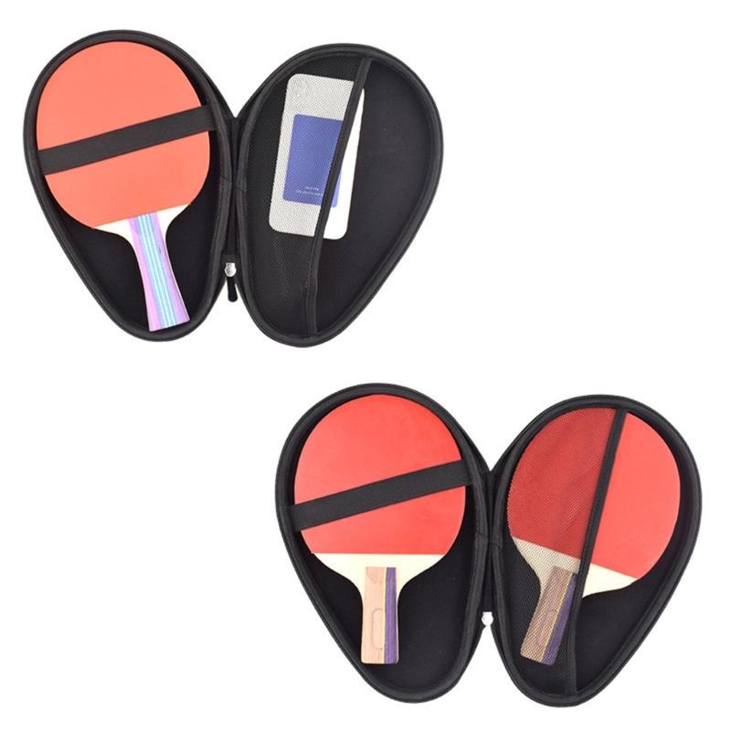 Zippers Closure Table Tennis Racket Storage Bag Table Tennis Paddles Protective Bag Pingpong Paddles Cover Storage Case