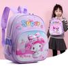 Adorable Backpack Kids For Kindergarten Featuring Cute Kurumi And Melody Designs In Purple And Colors Pink