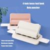 Portable 4 Holes Punch Punching Machine Paper Punch Paper Puncher Manual Hole Punch Desktop Hole Puncher
