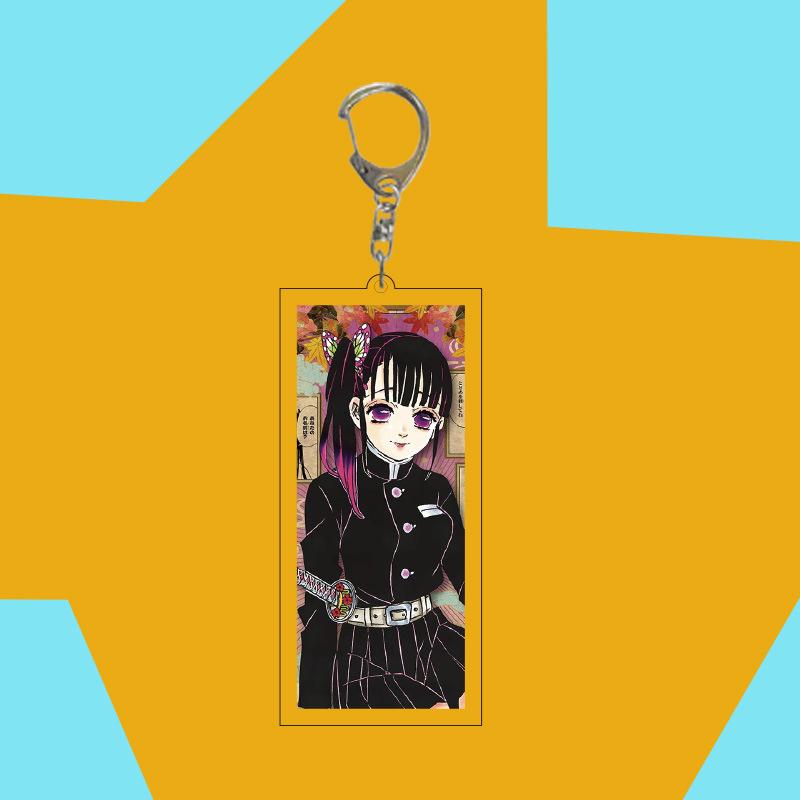 Demon Slayer Acrylic Keychain Pendant - Nezuko, Tanjiro & Zenitsu Anime Merchandise