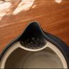 Ceramic Tea Pot with Candle Warmer Kitchenware Kungfu Teapot Set Minimalist Black Ceramic Tea Kettle