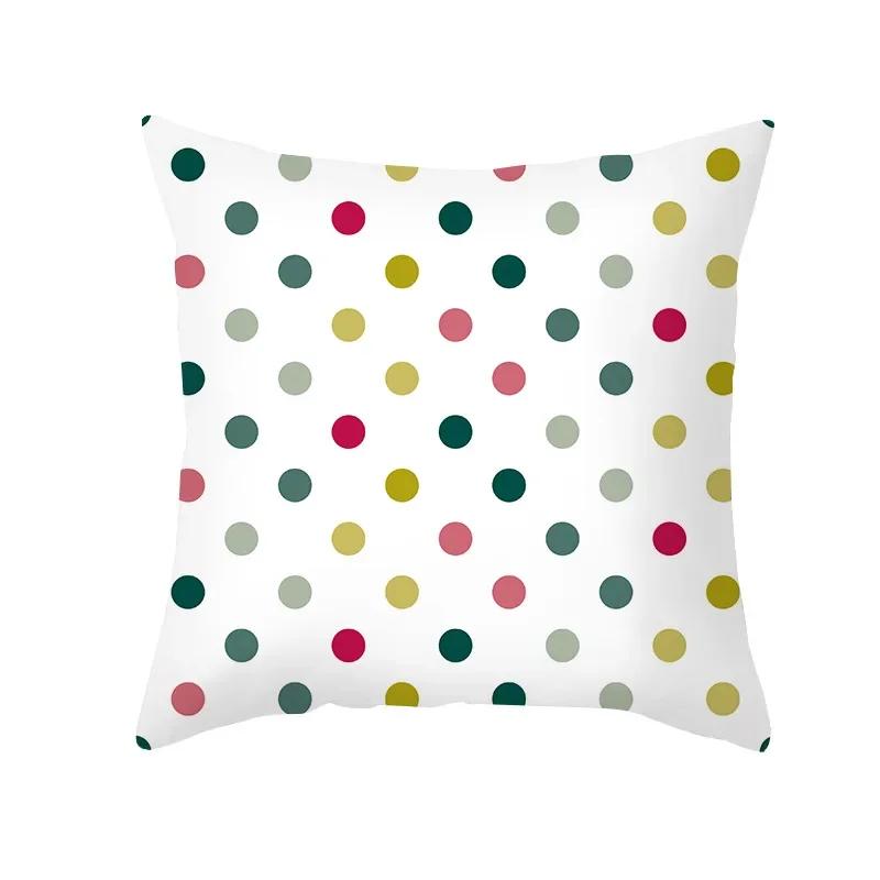 Home Decoration Christmas Cute Cartoon Pillow Case Cushion Cushion Cushion Set is suitable for bedroom living room