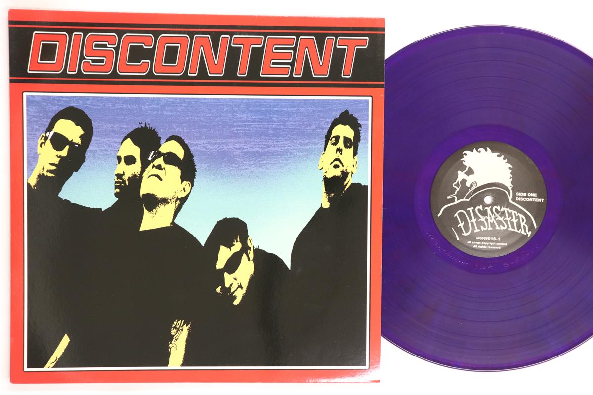 

LP Record DISCONTENT Discontent DSR90161 DISASTER 2002 US Rock Used