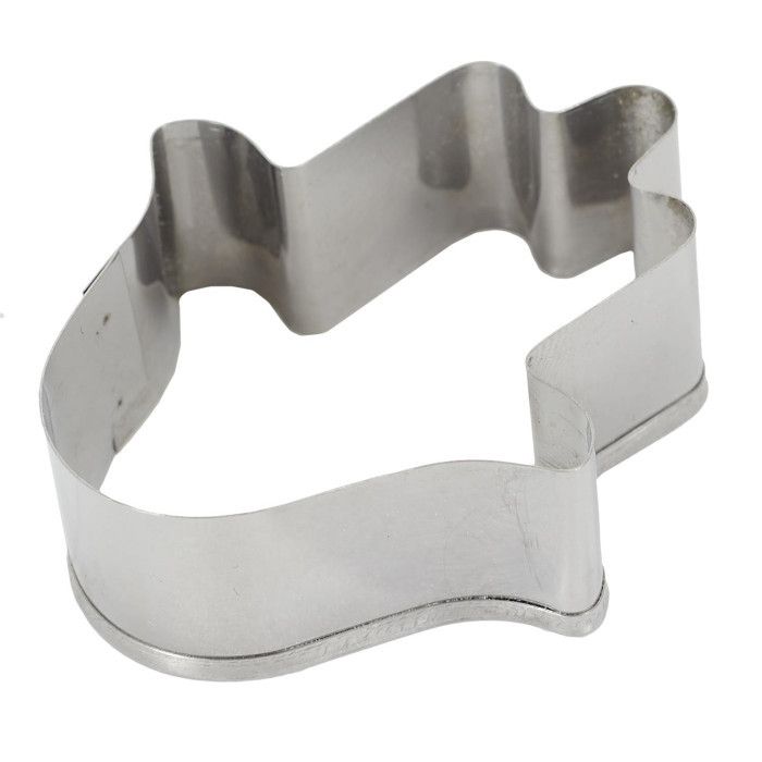 Lot de 4 Emporte-Pièces "Jamaal" 7cm Argent