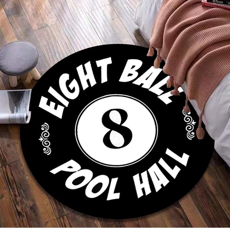 

Ball Circular Rug - Office Decorative Carpet For Living Room Bedroom Door Mat Floor Rug Computer Chair Area Rug 80x80cm( 31x31in)