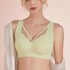 Large Size Lingerie Women's Seamless Bra Anti Sagging Gathered Breasts Comfortable Vest Style Bra