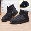 Winter Men Ankle Snow Boots Waterproof Non Slip Shoes for Men Casual Keep Warm Plush Men's Zipper Boots Couple Chaussure Homme