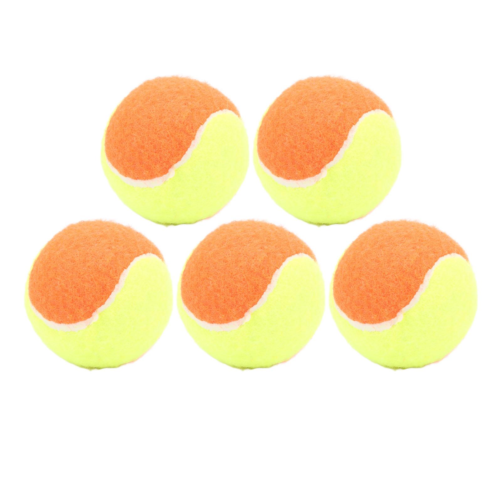 5PCS 6cm Rubber Tennis s Elastic Squash Pressure Relief s for Training Entertainment