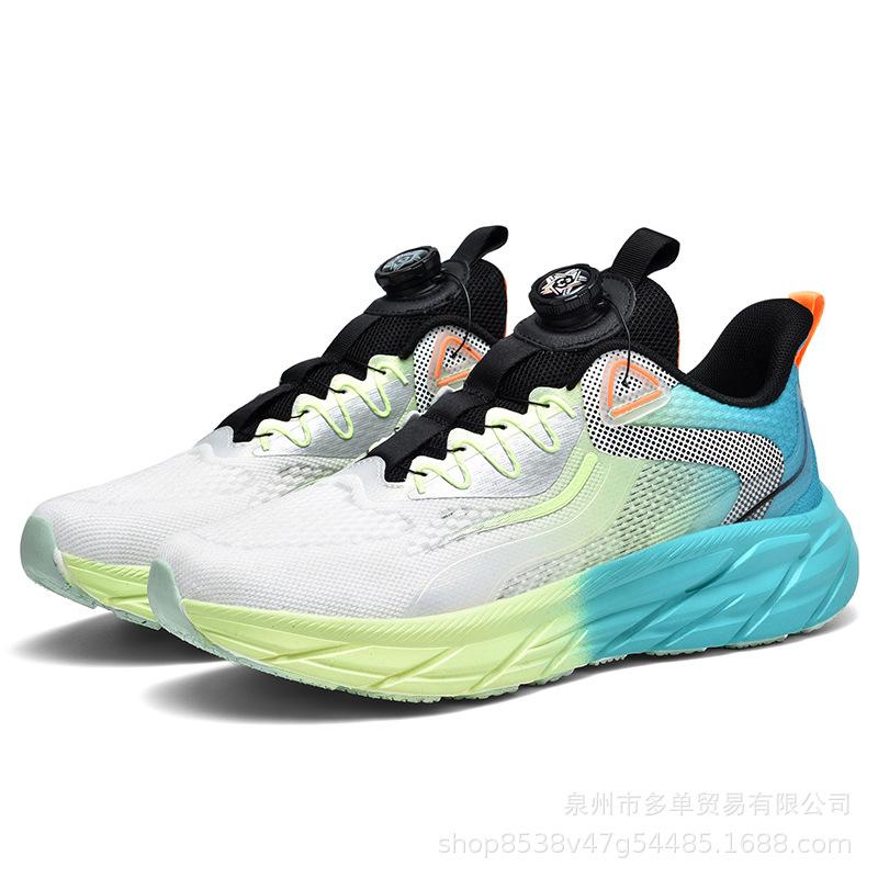 

Men s and women s same extra large size rotating button light cushioning comfortable low-top soft-soled outdoor casual sports shoes 36