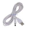 5V Power Cable USB 2.0 Male To 5.5mm X 2.5mm Male Power Cord for Router, LED Light,Speaker 1M/2M3M Cable