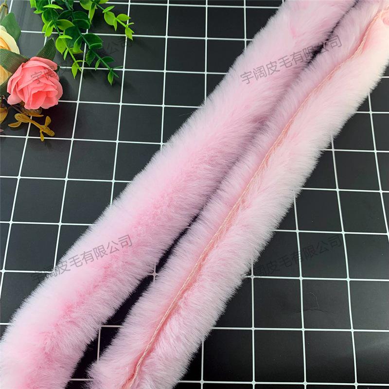 Tăietură manuală din blană sintetică de vidră pentru pelerină Hanfu și accesorii vestimentare