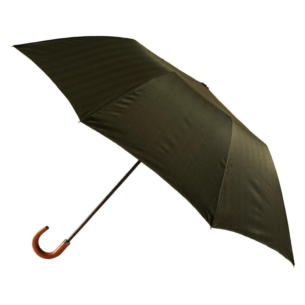 in MAKITA STANDARD Smart Silhouette Herringbone Folding Umbrella [Makita Shoten] [Made Japan] mtst-S (Khaki)