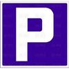 SIGN 850 PLAST.210x210 '' P ''(PARKING)
