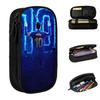 Lionel Pencil Case Lionel Messied Pencilcases Pen Box for Student Large Storage Bags Office Gifts Stationery