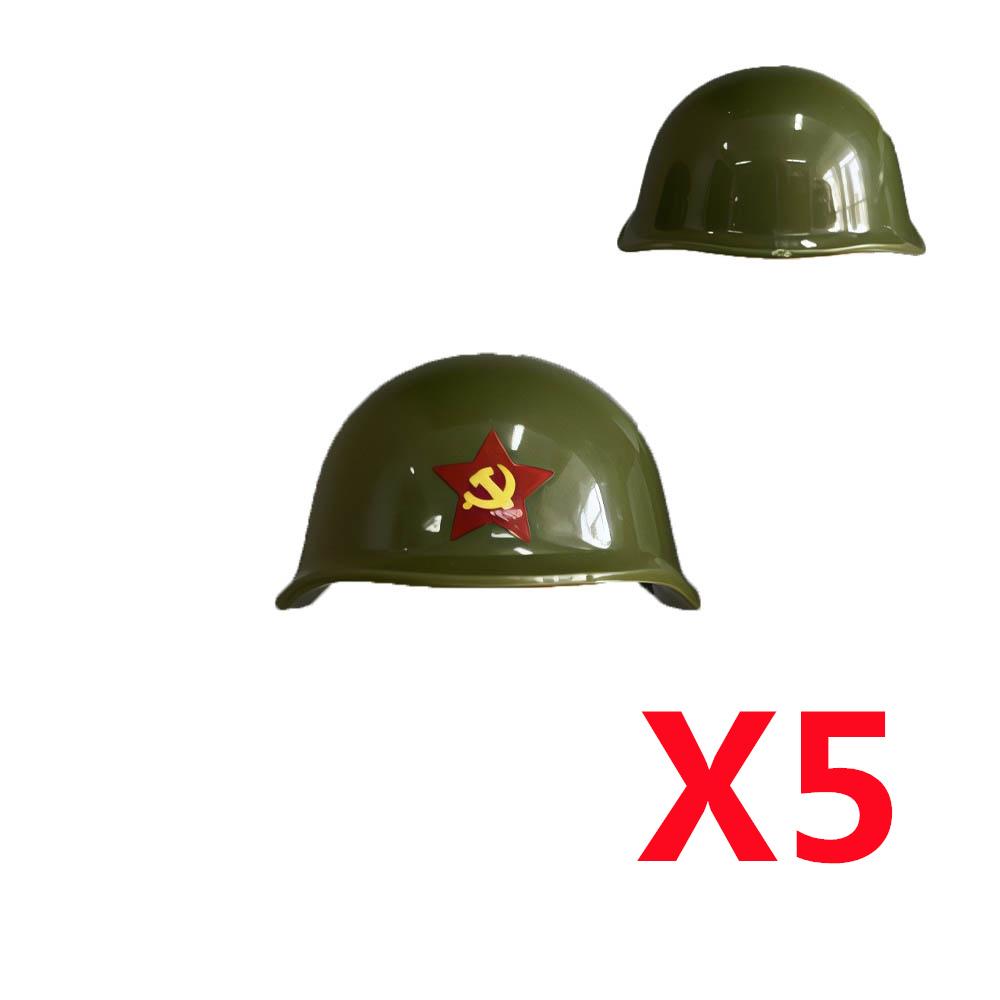 Military Building Block Figure Cap Tactical Helmet Alpha Motorcycle Lenses Gas Masks Flame Emitter Night Vision Device Gift Toys
