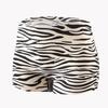 Women's European Size Leopard Print Yoga Boxer Briefs - No Roll, Stretchy & Breathable