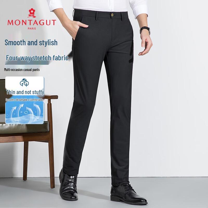 

MONTAGUT Men s JG Straight-Leg Casual Pants 38