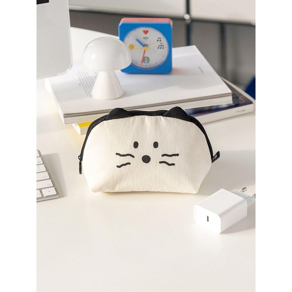 Romane Brunch Brother Kitty Soft Pouch Keyring