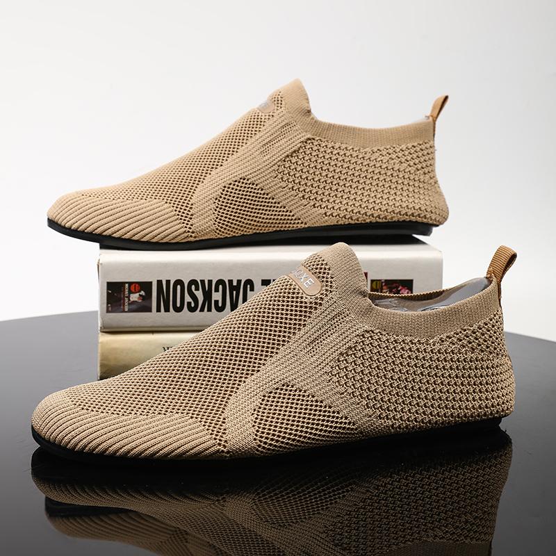 MAEDEF Men's Shoes Breathable Loafers Men Shoes Lightweight Home Bedroom Slippers for Men Comfortable Walking Shoes