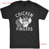Funny Chicken Giving Middle Fingers T-shirt