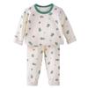 Kids Autumn Lycra Cotton Thermal Underwear Set Boys Girls Baby Base Layer Homewear Pajamas Two Piece Suit