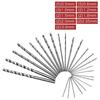 Walnut Carving Aluminum Punching Tool: Mini Hand Twist Drill with Bits