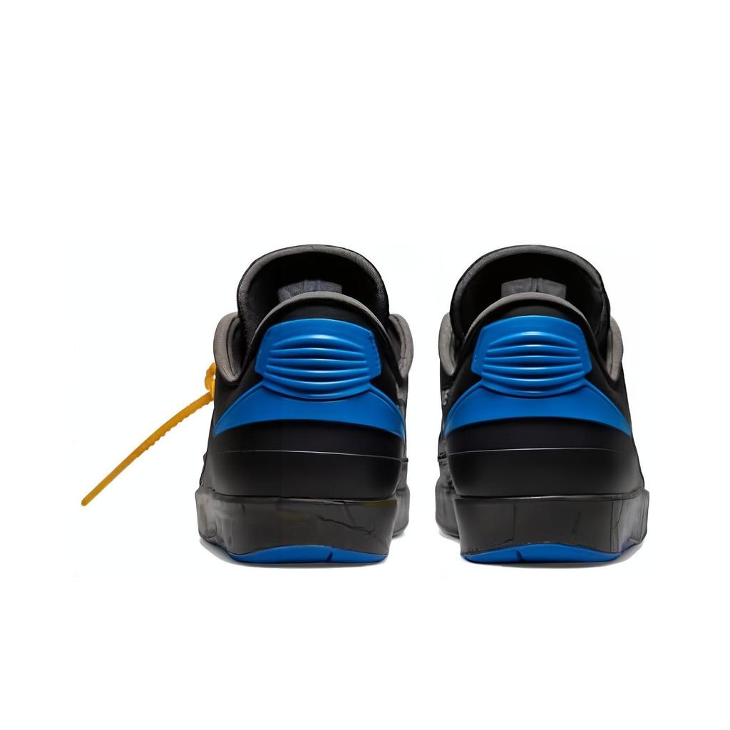 Off-White x Air Jordan 2 Retro Low SP Fekete Varsity Royal Unisex Sneaker DJ4375-004