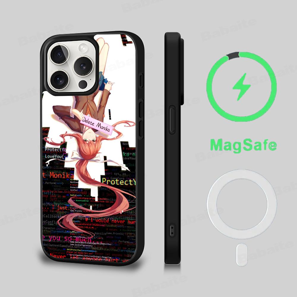 D-Doki-Dokies Phone Case Magnetic Case For iPhone 18 16 14 13 12 11 15 Pro Max Plus For Magsafe Wireless Charge Cover