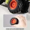 Remote Control Harvester Toy  1 24 Scale Spray Farm Toy with Wheat Cutting Head LED Lights Sound
