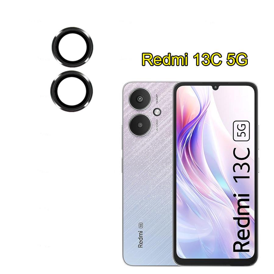 Metal Ring+Tempered Glass Camera Lens Protector for Xiaomi 13T 14T Pro Redmi 13 13C Note 13 4G 5G Note 13 Pro 4G 5G Note 13 Pro+ Plus
