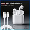 1:Бездротові навушники Air 2 Bluetooth 5.3 другого покоління, гарнітура TWS з сенсорним керуванням, зарядним кейсом та кабелем USB Lightning