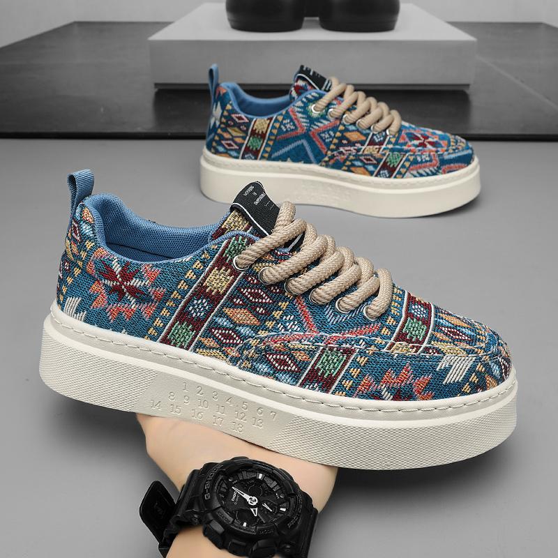 

Мужская новая повседневная спортивная обувь дышащая противоскользящая износостойкая парусиновая обувь толстая подошва увеличивает обувь для ходьбы для мужчин 43