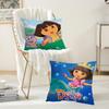 Cartoon DDora The EExplorer Adventure Pillow Case Suitable For Bedrooms Living Rooms Cars Home Decoration