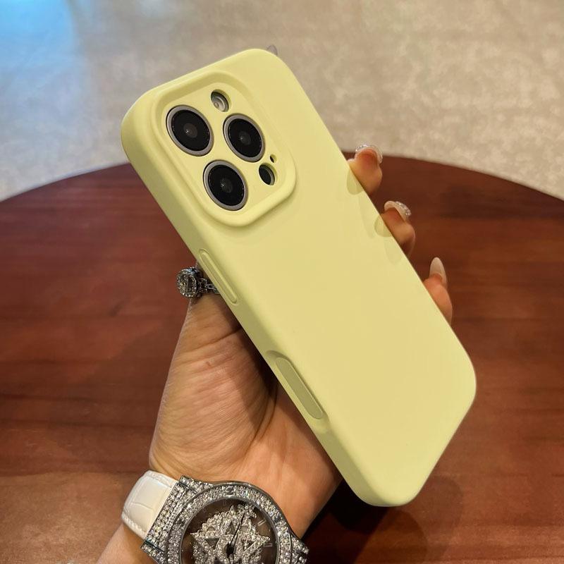 Integrated AI Camera Buttons Are Advanced and Suitable for IPhone 16 Mobile Phone Case Liquid Silicone Apple 16pro Soft Case