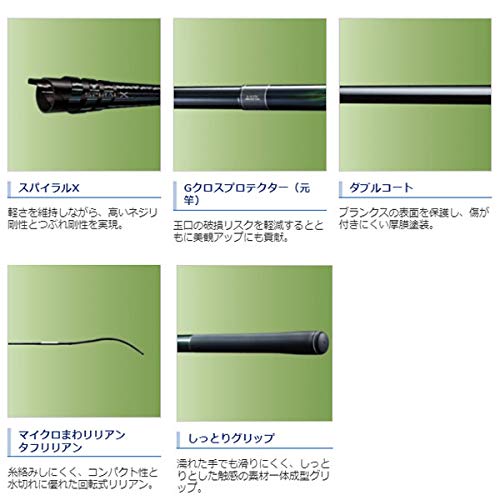 SHIMANO Rod Mountain Stream Rod Genryuhou NR 61 Shakukami Char Fishing