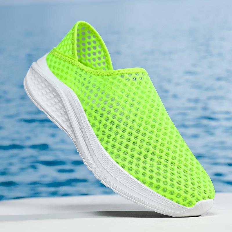 Sports Shoes Men's Mesh Breathable Casual Men's Shoes Unisex Soft and Comfortable Couple  Plus Size Flat  Women 36-48