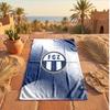 FC Zürich Print Microfiber Beach Towel Quick Dry Absorbent Large Towel For Beach Swimming Travel