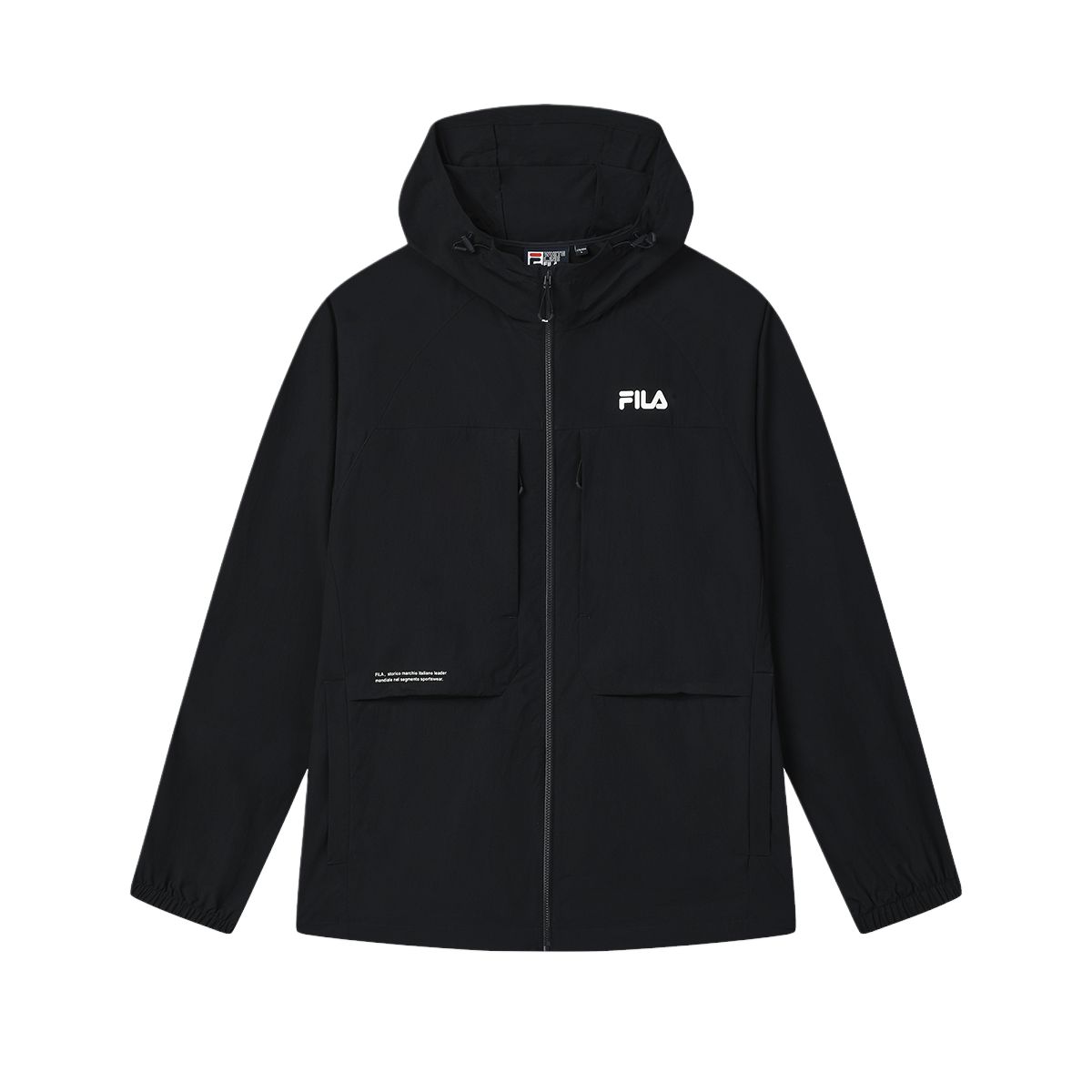 

FILA Original Fashion Casual Woven Hooded Jacket Men jackets Legendary-Blue F11M529705F-NV XL