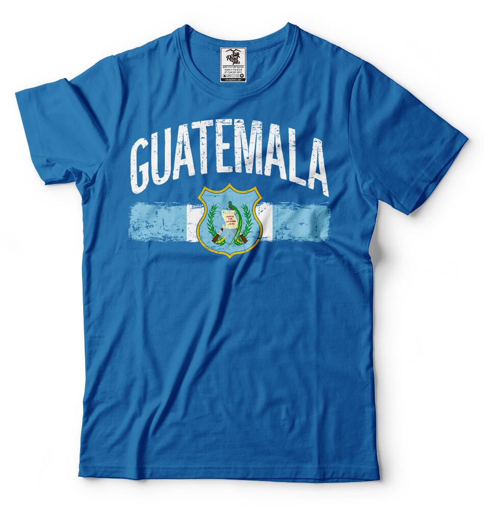Guatemala Distressed Landesflagge Guatemaltekischer Stolz Herren T-Shirt Guatemalteco