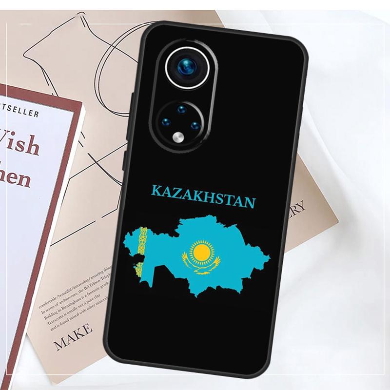 Kazakhstan Flag Case For Honor Magic 8 Pro 5 6 7 Lite X9a X9b X9c X9d X8c X8b 50 70 90 200 400 Win RT Cover